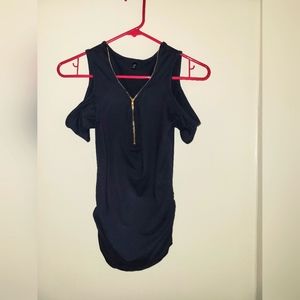 Navy Blue Top